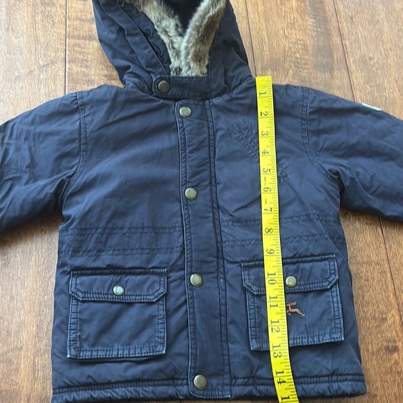 Jacadi Paris removable Fur Trim Winter Jacket - Picture 6 of 12